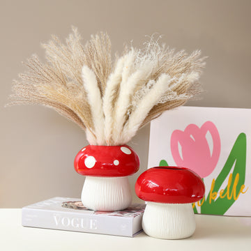 Mushroom Ceramic Vases